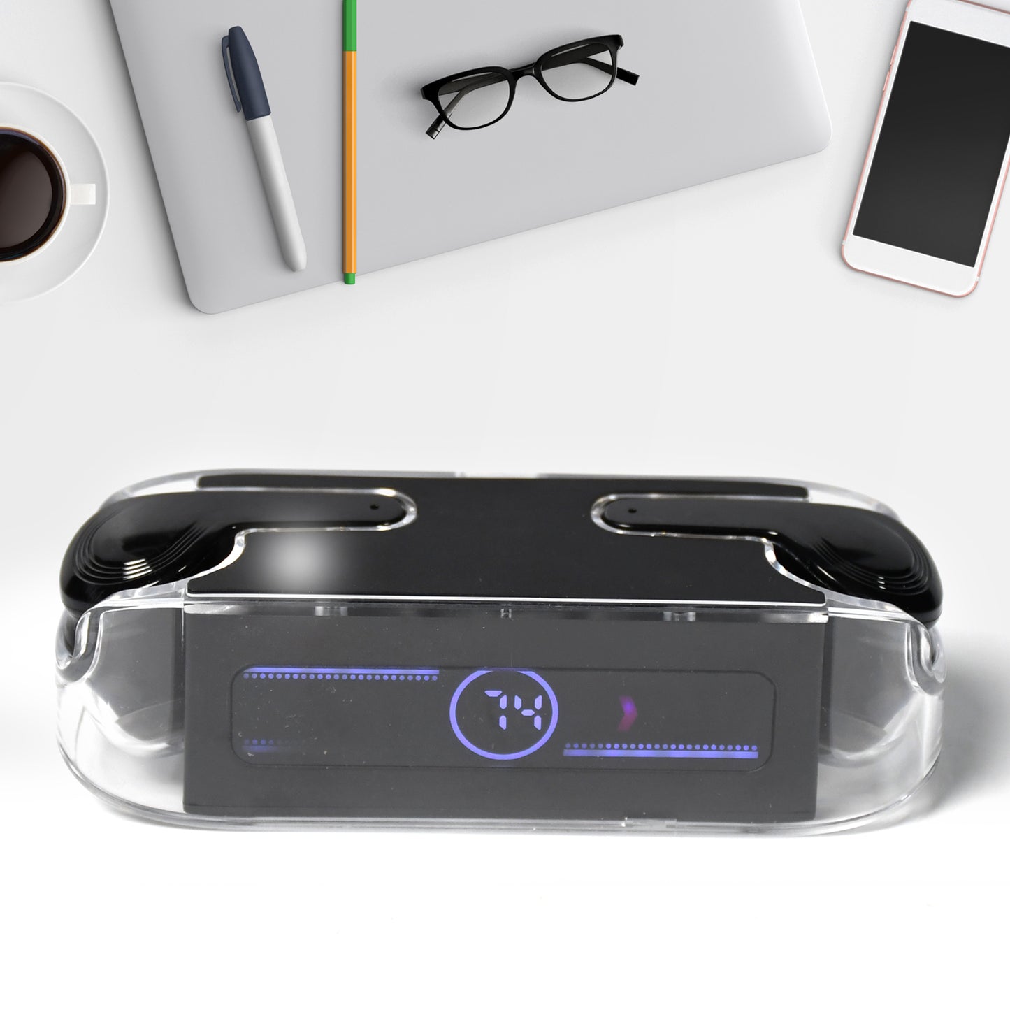 Earphones With Touch Control Black Bluetooth M12 Max Wireless Technology Stereo Sound Made With High-end Material