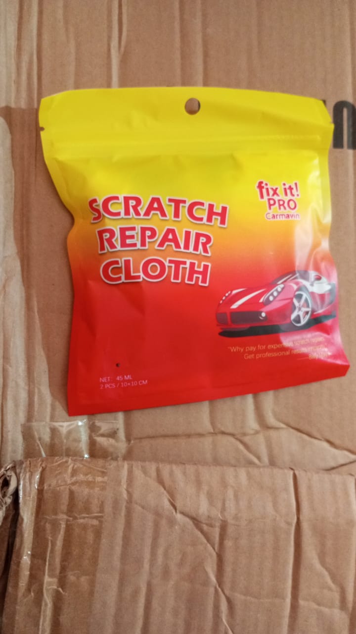 Nano Magic Car Scratch Remover Cloth Multipurpose Scratch Repair Cloth (45 Ml Repair Solution 2 Gloves 2 Nano Cloth)