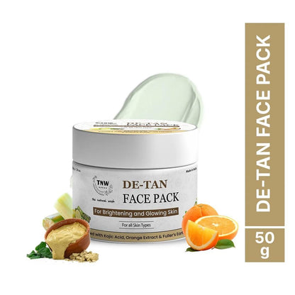 DE-Tan Face Pack for Glowing & Radiant Skin 50gm