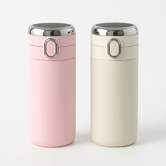 Smart Vacuum Insulated Water Bottle With Led Temperature Display
