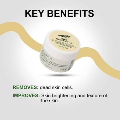 Rice Mask Wash off Face Wash  (100 gm)