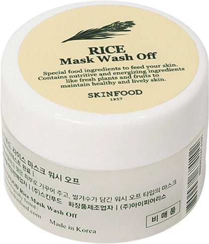 Rice Mask Wash off Face Wash  (100 gm)
