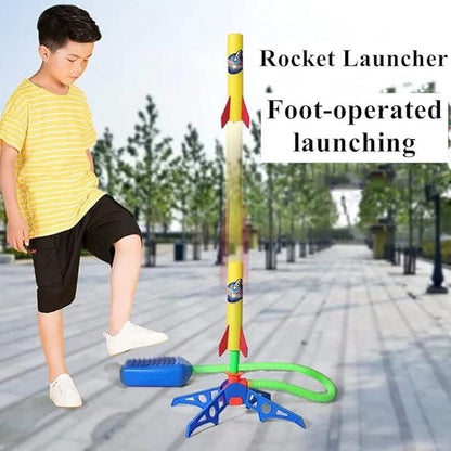 Rocket Air Pressure Toy Outdoor Activity for Kids