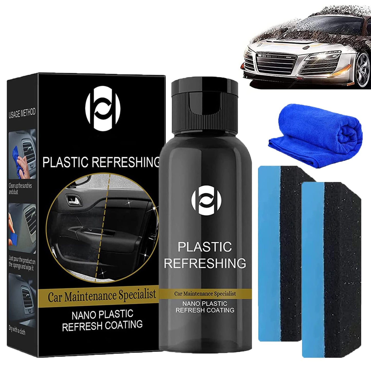 OUHOE Plastic Revitalizing Coating Agent(Pack Of 2)