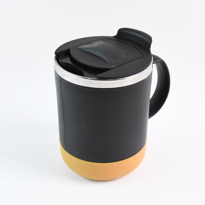 Insulated Coffee Mug With Spill-proof Lid (Approx 350ml  1 Pc)