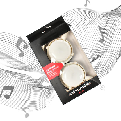 Fold Able Stereo Headphones For Mobiles Dj Style High-performance Headphones Wired Headphones With Mic On-ear Headphones (1pc)