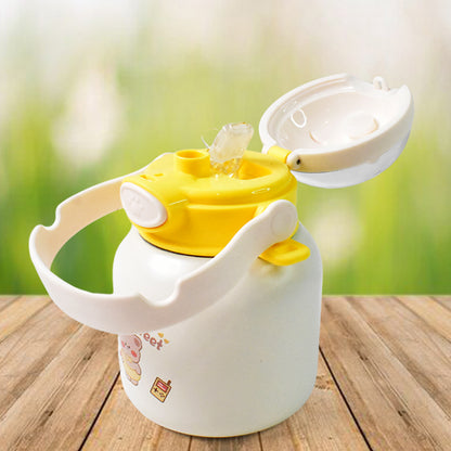 Stainless Steel Kltten  Bottle Vacuum Insulated Cup With Handle  Strap (700 Ml)