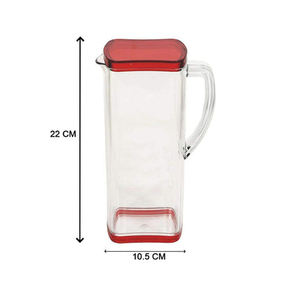2000ml Square Jug For Carrying Water And Types Of Juices And Beverages And All.