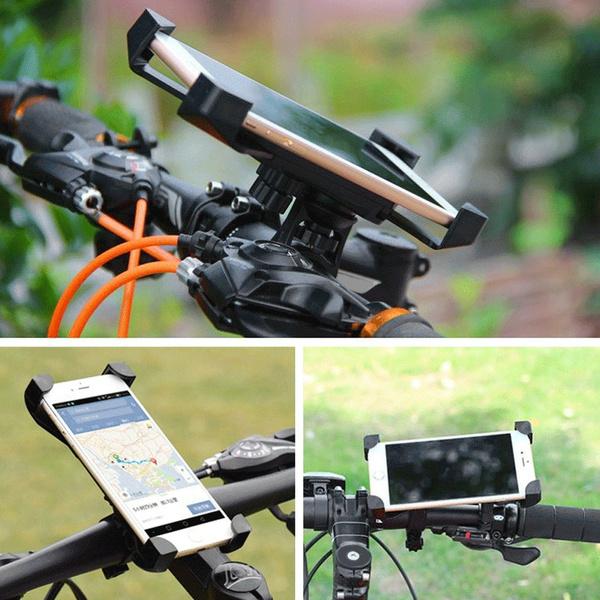 Bike Phone Mount Anti Shake And Stable Cradle Clamp With 360 Rotation