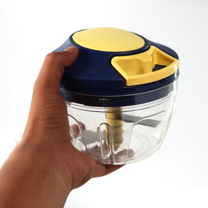 Chopper With 4 Blades For Effortlessly Chopping Vegetables And Fruits For Your Kitchen (650ml)