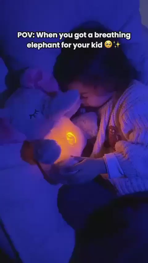 Elephant Breathing Stuffed Animal